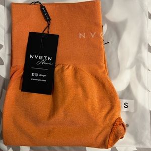 Burnt orange NVGTN contour seamless leggings. BRAND NEW WITH TAGS!